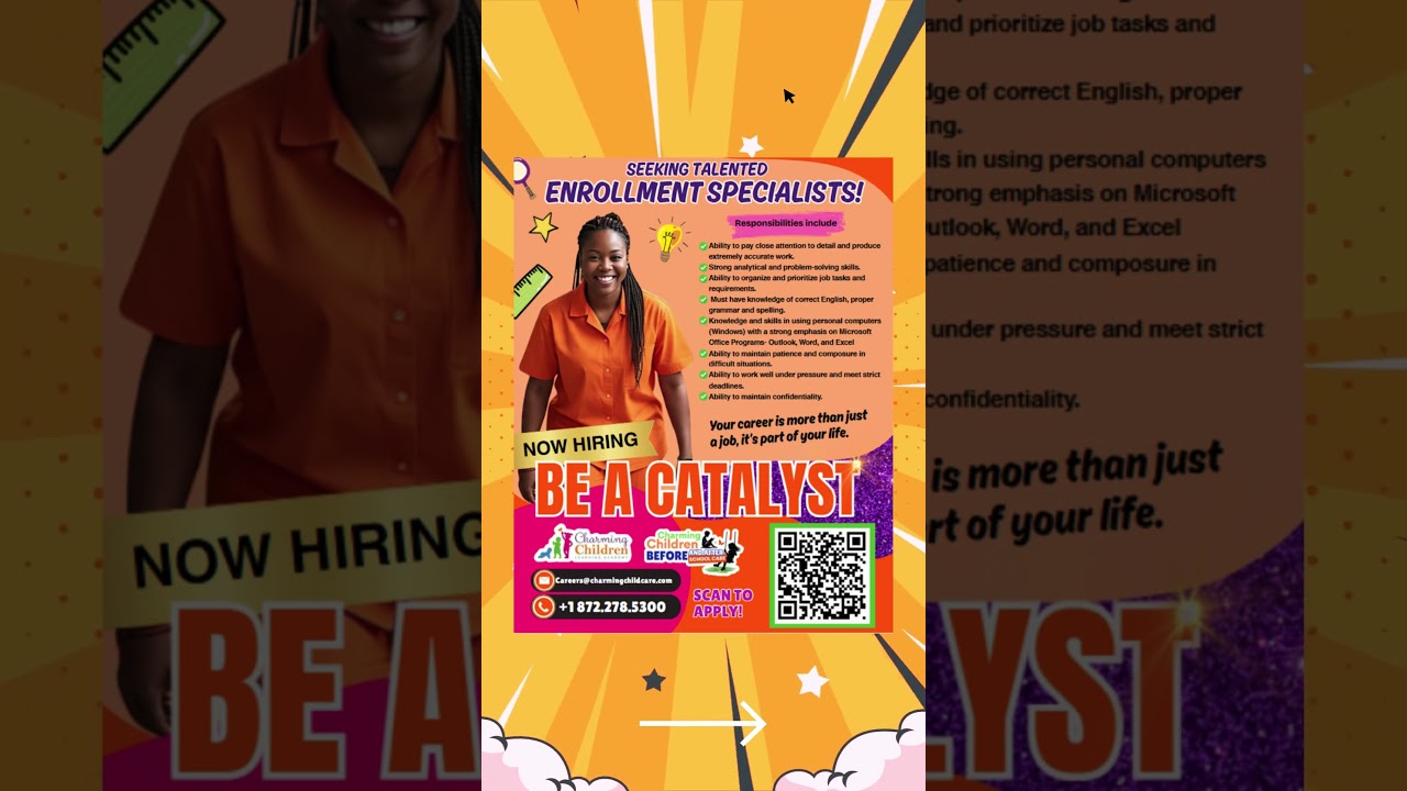 Apply for the Enrollment Specialist position at Charming Children!