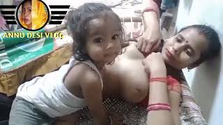 Desi Breastfeeding Vlog Indian New Breast Feeding Milk Hand Expression