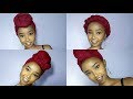 1 Scarf, 4 Ways // 4 Easy Head wrap Styles // Wabosha Maxine