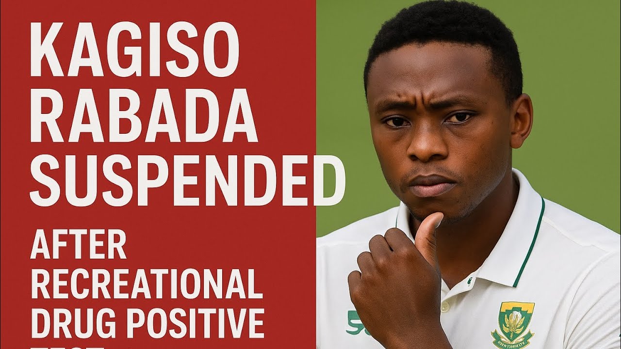 kagiso rabada suspension.