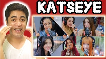 [REACTION] KATSEYE performs "Touch" LIVE on Wish 107.5 Bus