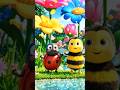 The cute insect dancing in the jungle||song for kids||kiddo castel show|| #shortvideo #kidshow #kids