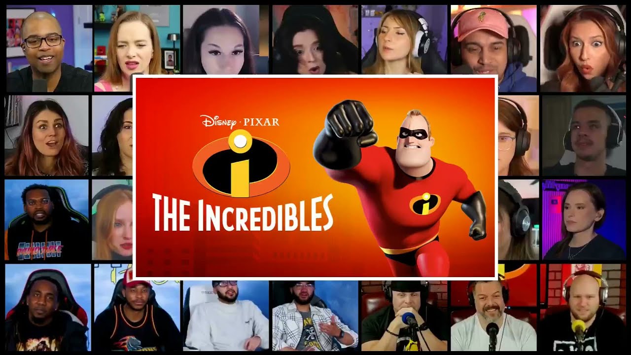 The Incredibles (2004) Movie Reaction Mashup