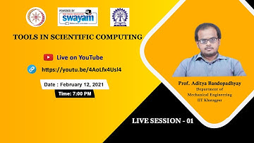 Live Session - 1: Tools in Scientific Computing