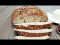 Домашний хлеб с семенами//Homemade bread with seeds