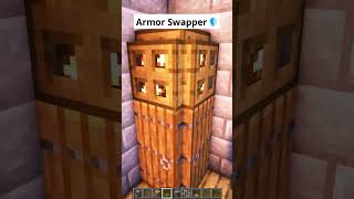 Minecraft Armor Swapper🛡️ #shorts
