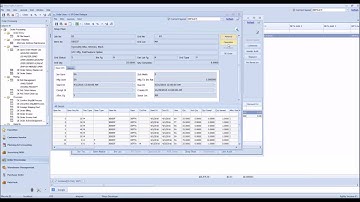 Macola Order Management: Agility OE Open Order Master Grid