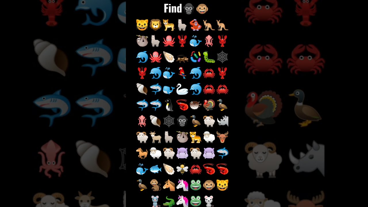 find the emoji #fypシ #trendingshorts #viralvideo #games #cartoons #fun #emojichallenge#hippo#monkey