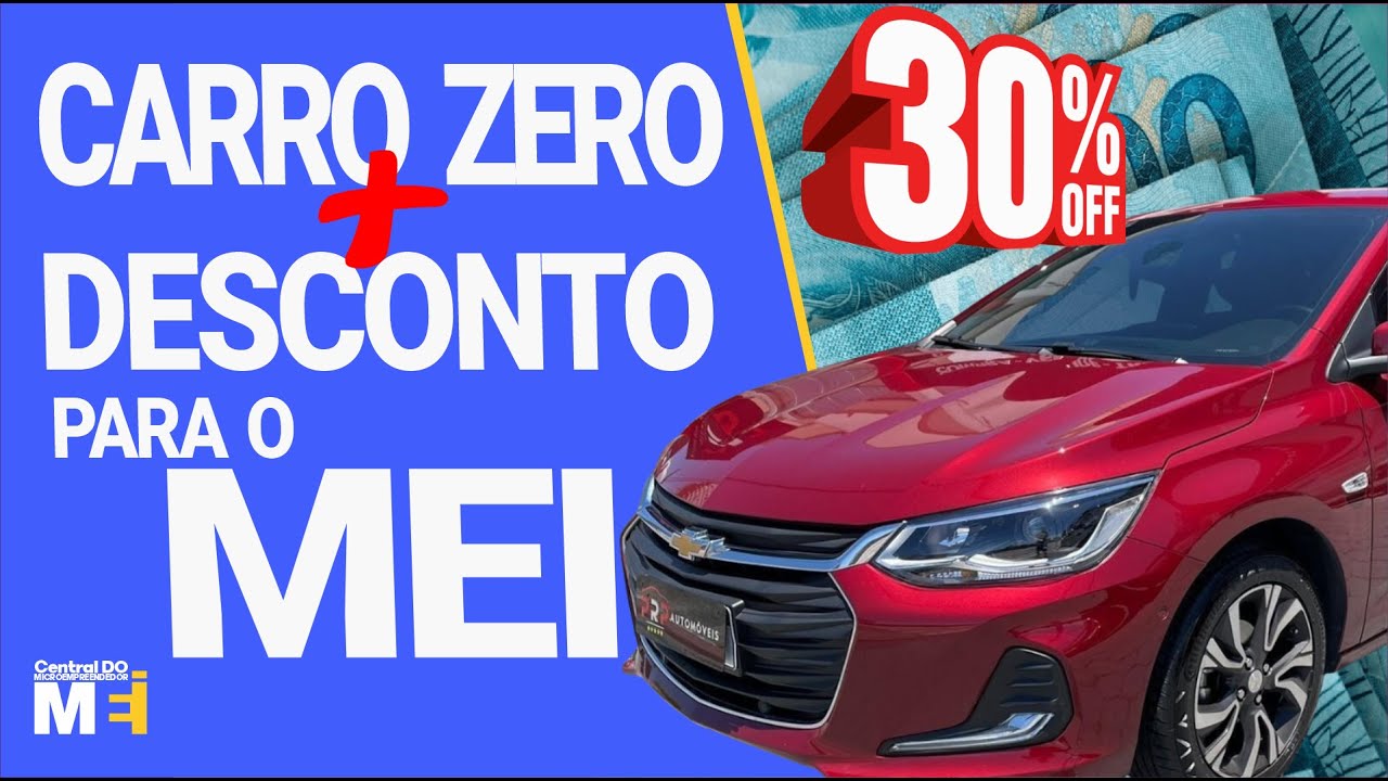 CARRO ZERO COM DESCONTO MAIOR PARA MEI! - YouTube
