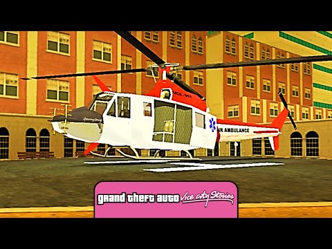 GTA VCS [OLD 100% Walkthrough] - Vehicle Mission: Air Rescue (Level 1-15)