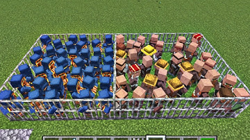 minecraft wandering trader villager Fight