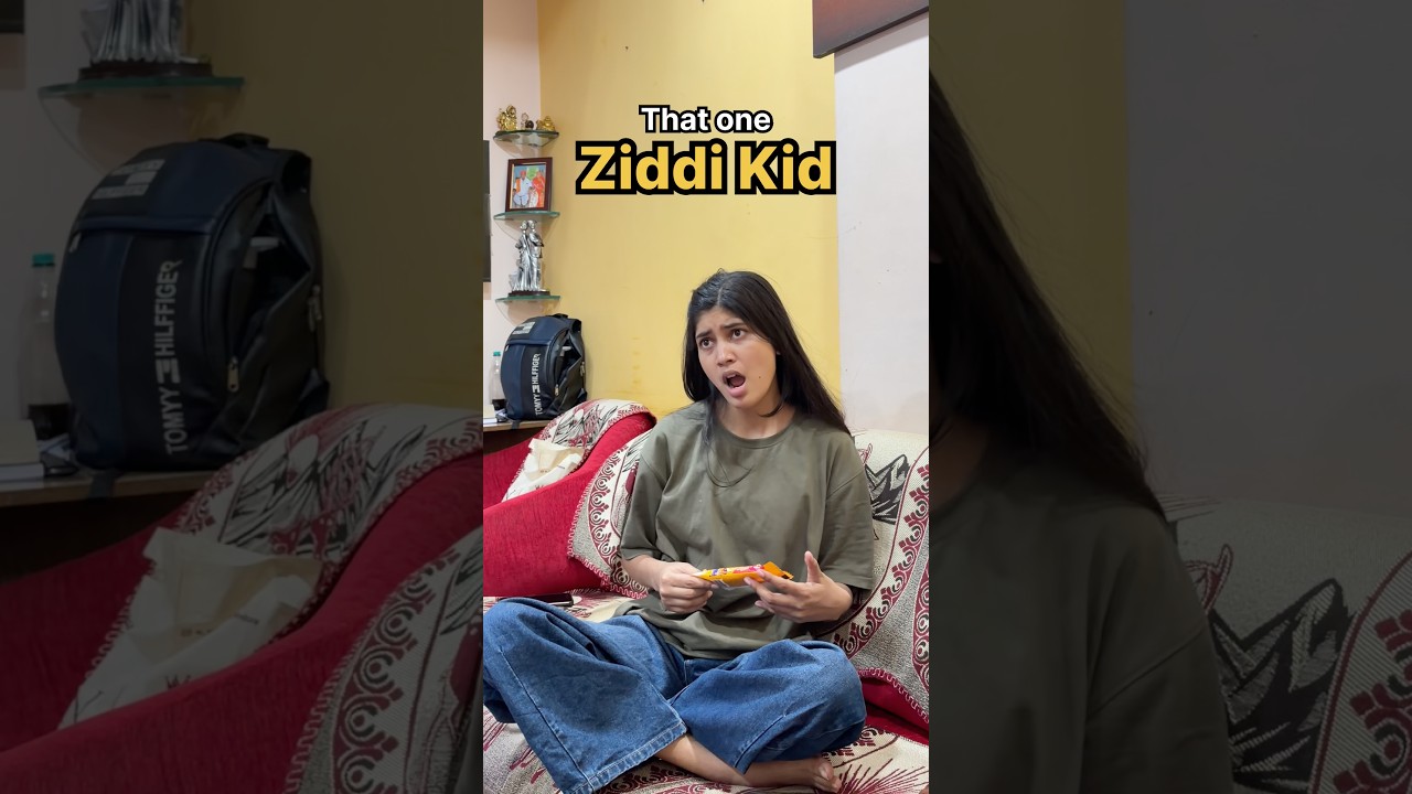 That one Ziddi Kid 🤣🤌🏻 #shorts