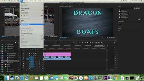 Premiere Pro CC 2017 Using the Replace Footage  feature