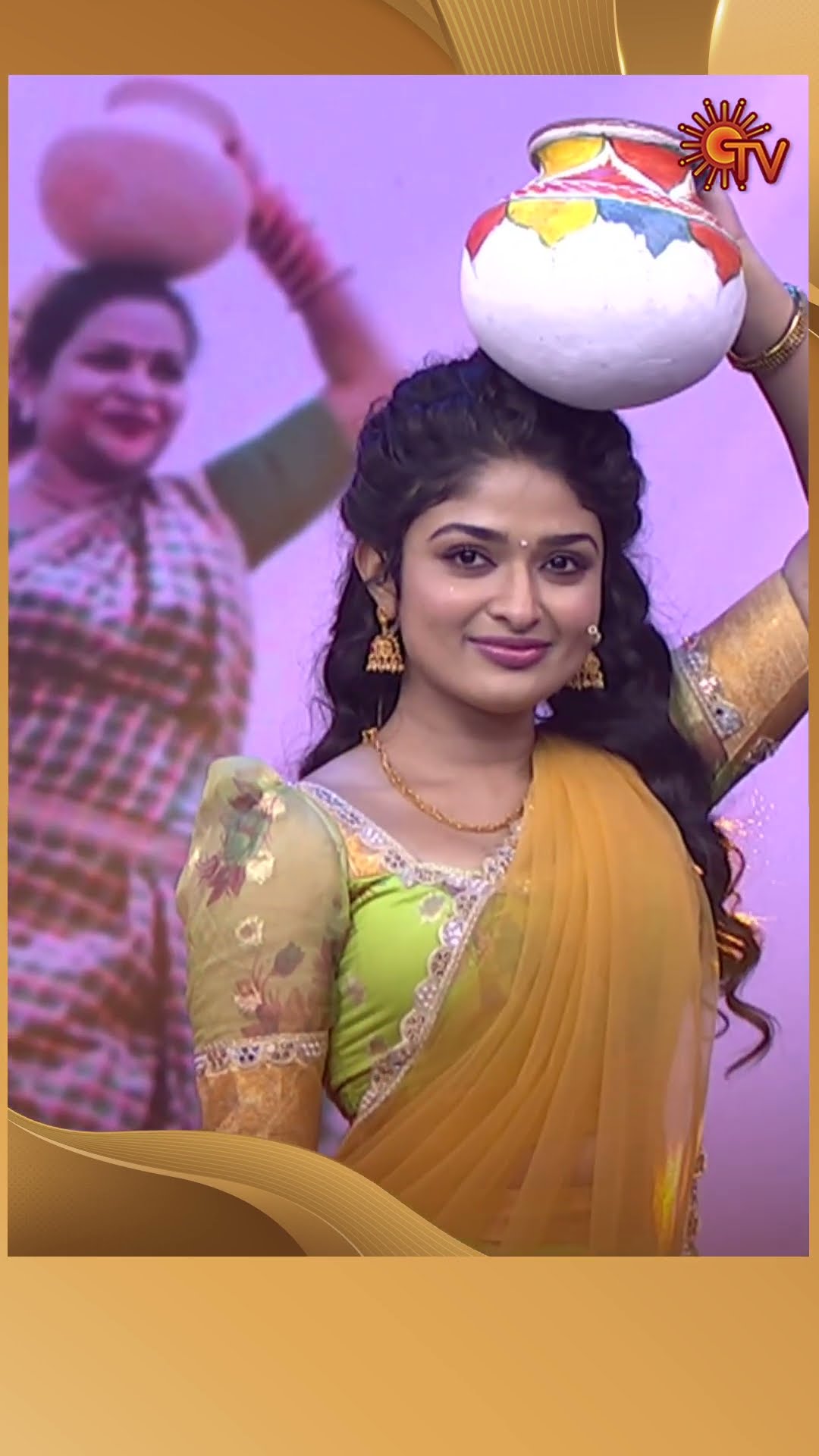 Cute paa #Malli \u0026 #Vijay ? | Pongal Special Show | Thalai Pongal | Sun TV #shorts