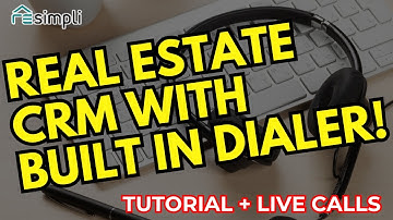 How To Use Built-In Dialer in REsimpli CRM Tutorial w/ Live Calls | Wholesale Real Estate Investing