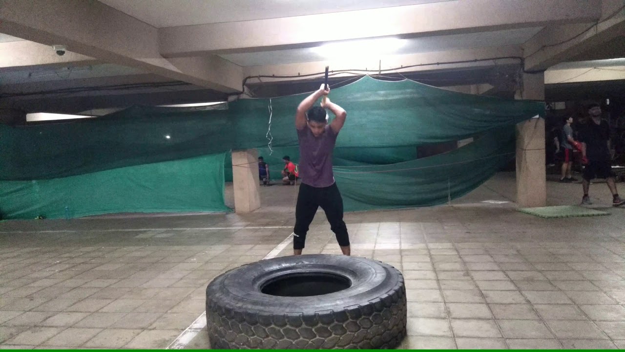 Sledgehammer functional workout basic and advance techniques Burn fat