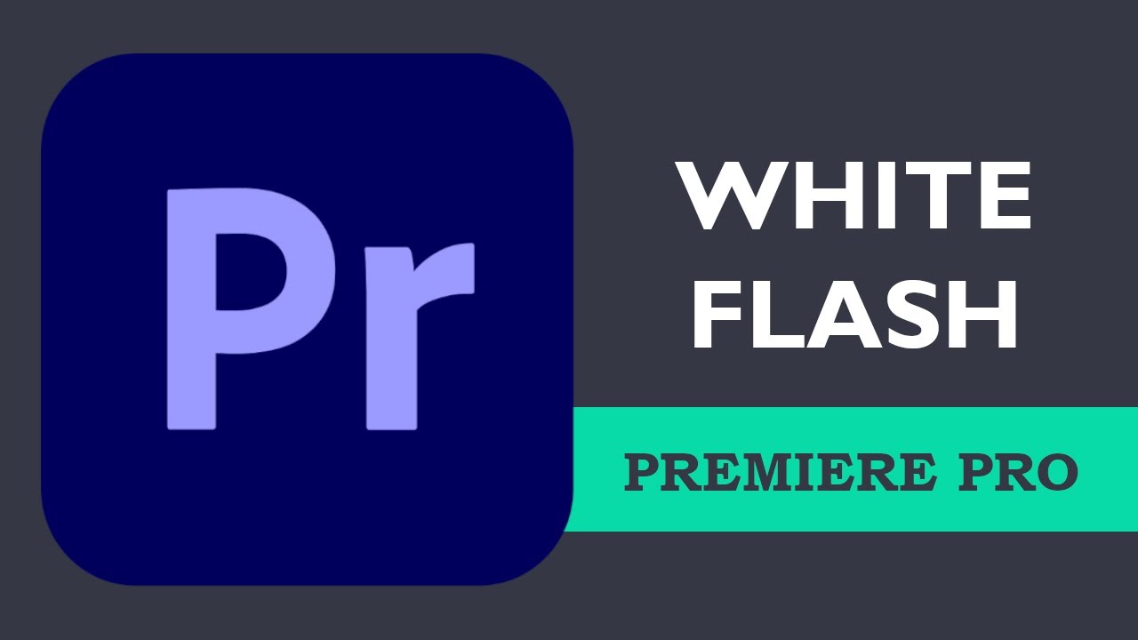 How to make WHITE FLASH transition in Premiere 2025 | Adobe Premiere ...