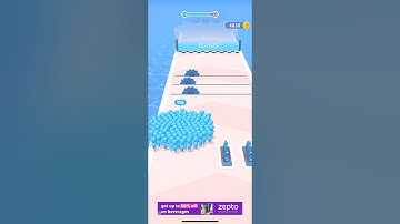 Stickman Army MAX POWER! 💥 Count Masters 3D Rush #shorts