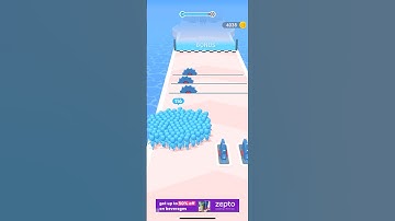 Stickman Army MAX POWER! 💥 Count Masters 3D Rush #shorts