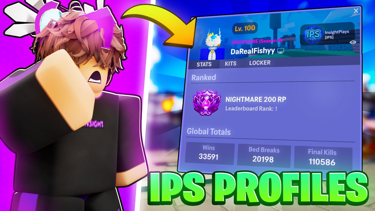 Reviewing IPS Members Profiles In Roblox Bedwars