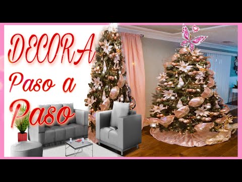 Video: Cómo Hacer Una Decoración De árbol De Navidad