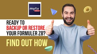 Formuler Z8: how do i backup and restore my device settings on the formuler z8 screenshot 3