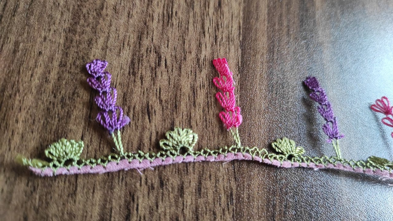 İğne Oyası Sümbül Yapımı | Kolay Modeller 1 | İğne Oyası Ustası