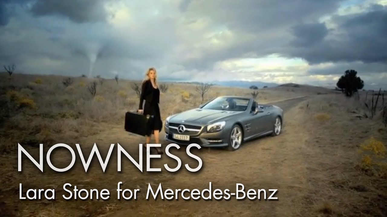 Lara Stone in "Untitled" by Alex Prager for Mercedes-Benz