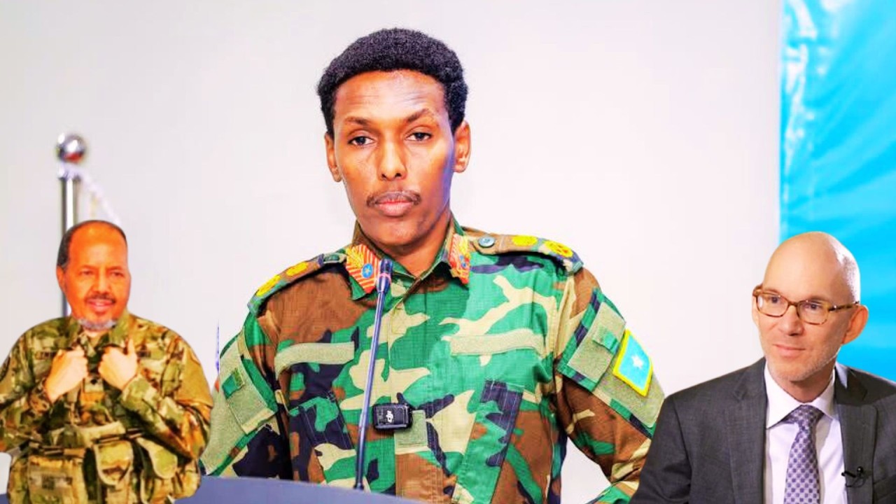 DEG DEG Gen Odawaa oo u Hanjabay Xasan Sh. B/Caalamka oo Xalane ugu yeertay Xasan Sh.