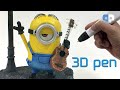 [3D pen] How to make minions, Stuart / [3D펜] 미니언즈 피규어 만들기