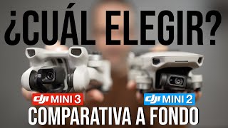 DJI MINI 3 vs MINI 2 - ¿CUÁL ELEGIR? | Comparativa A FONDO en Español