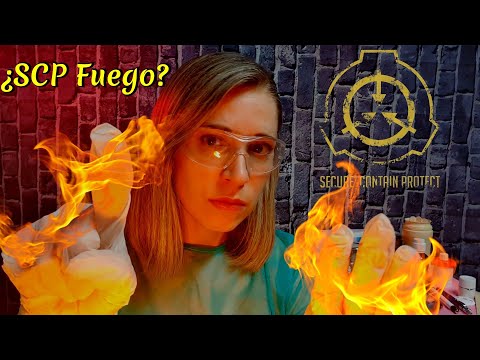 ASMR Médico de la SCP | Tu CARA es FUEGO ¿ Qué SCP eres ? | SusurrosdelSurr