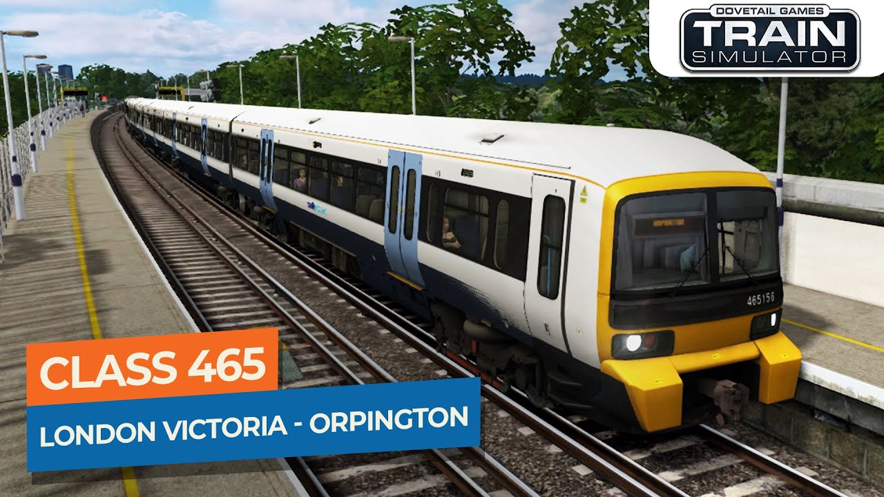 [TS2021] Southeastern London Victoria to Orpington - Class 465｜Drawyah