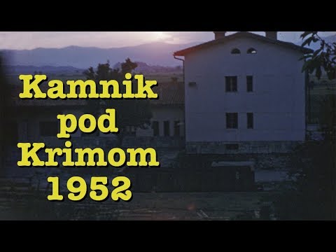 Kamnik Pod Krimom Slovenia 1952 