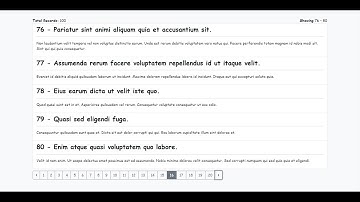 List Pagination using PHP, jQuery, and Ajax Tutorial DEMO