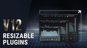 How To Resize Waves Plugins | Waves V12 New Feature