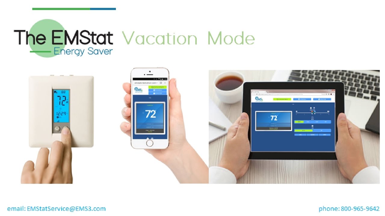 EMStat - using vacation mode