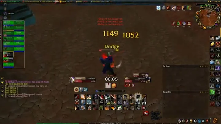 Corrupted Ashbringer vs Might of Menethil Arms Warrior Duels