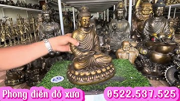 Clip 4/3 Bộ tam thế Phật _ Cụ cóc khổng lồ _  #đồcổ #đồđồng#phongđiềnđồxưa