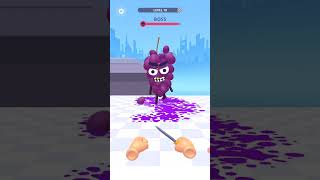 Failed Level 10 Hit Tomato 3D: Knife 🔪 Master [CASUAL AZUR GAMES] #shorts  Gameplay [Fun Games TV] screenshot 4