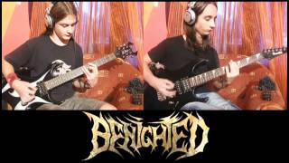 Benighted - Smile then bleed (Dual guitar cover)