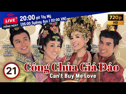 TVB Công Chúa Giá Đáo tập 21/32 | tiếng Việt | Xa Thi Mạn, Trần Hào, Chung Gia Hân | TVB 2010