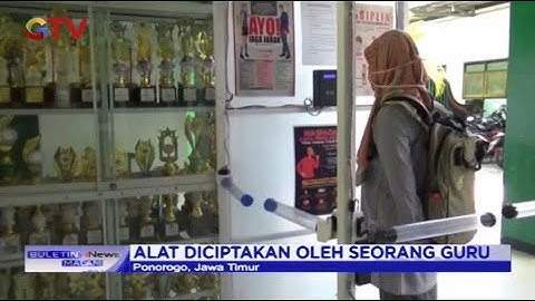 Kreatif! Guru di Ponorogo Ciptakan Bilik Pengukur Suhu Tubuh - BIM 09/09