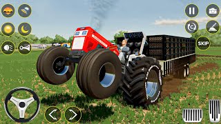 Indian Farming Transport Walkthrough - Real Tractor Driving Simulator 2026 - Android GamePlay screenshot 2