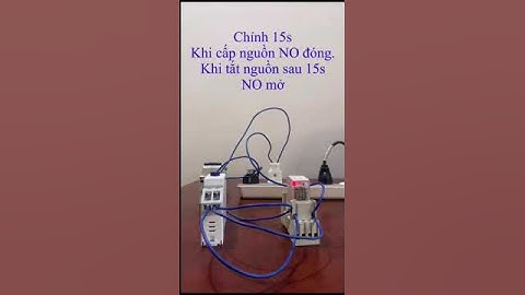 Rơ le thời gian Off delay POD-22 |Multispan | Tự Động A