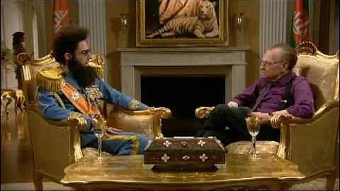 The Dictator - 'Interview Larry King'