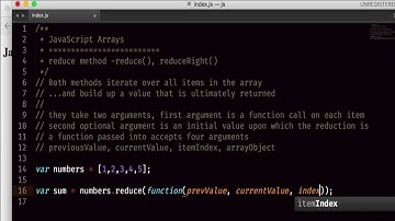 Javascript Tutorial Part #042 Array reduce method# PROACTIVE Tutorial
