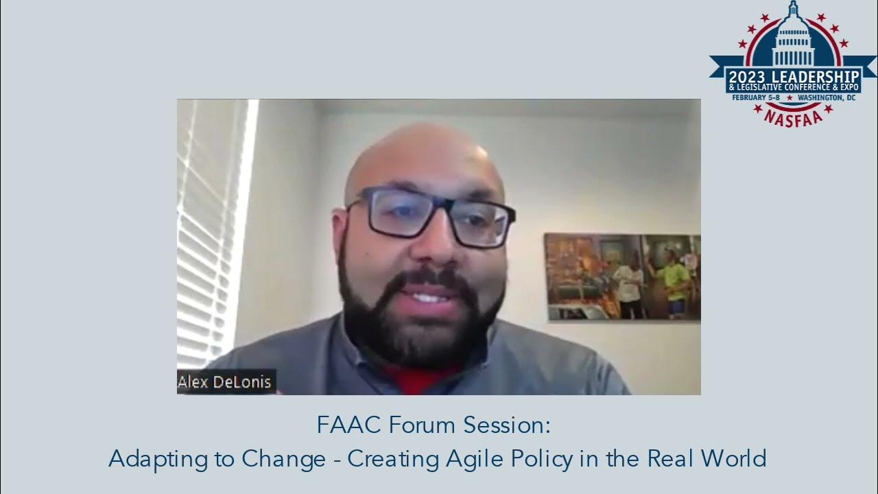 Alex DeLonis NASFAA's 2023 Leadership & Legislative Conference & Expo