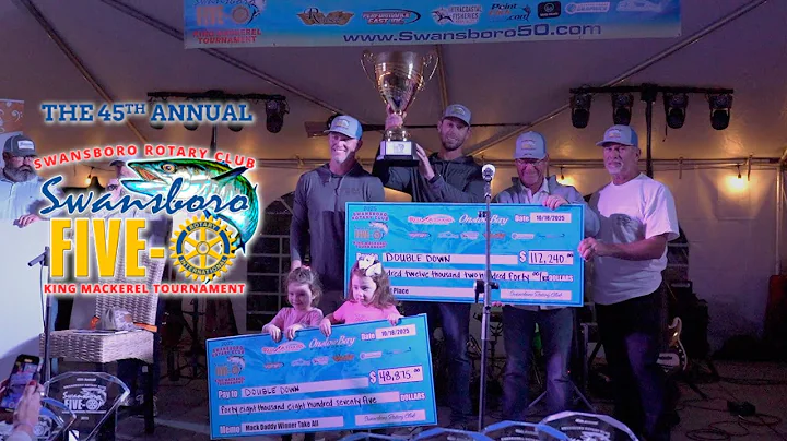 2025 Swansboro Rotary Five-0 King Mackerel Tournament Highlights