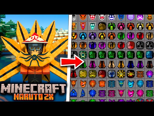 TESTING THE NARUTO ZX V1.5 ADDON FOR MINECRAFT PE 1.21.82+! - YouTube